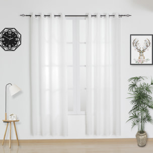 Tenda traslucida con stampa 140x260 cm.