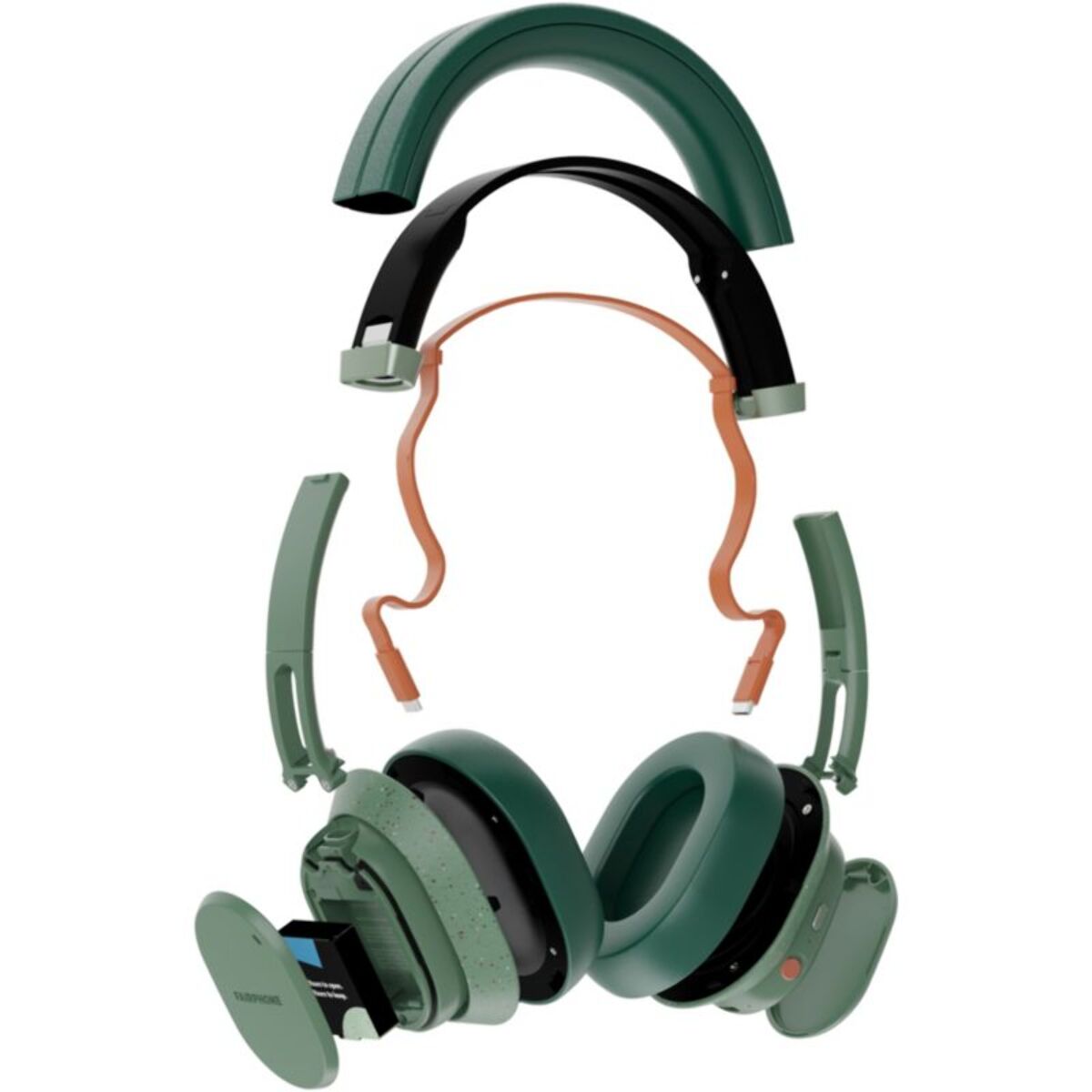 Casque FAIRPHONE Fairbuds XL Vert