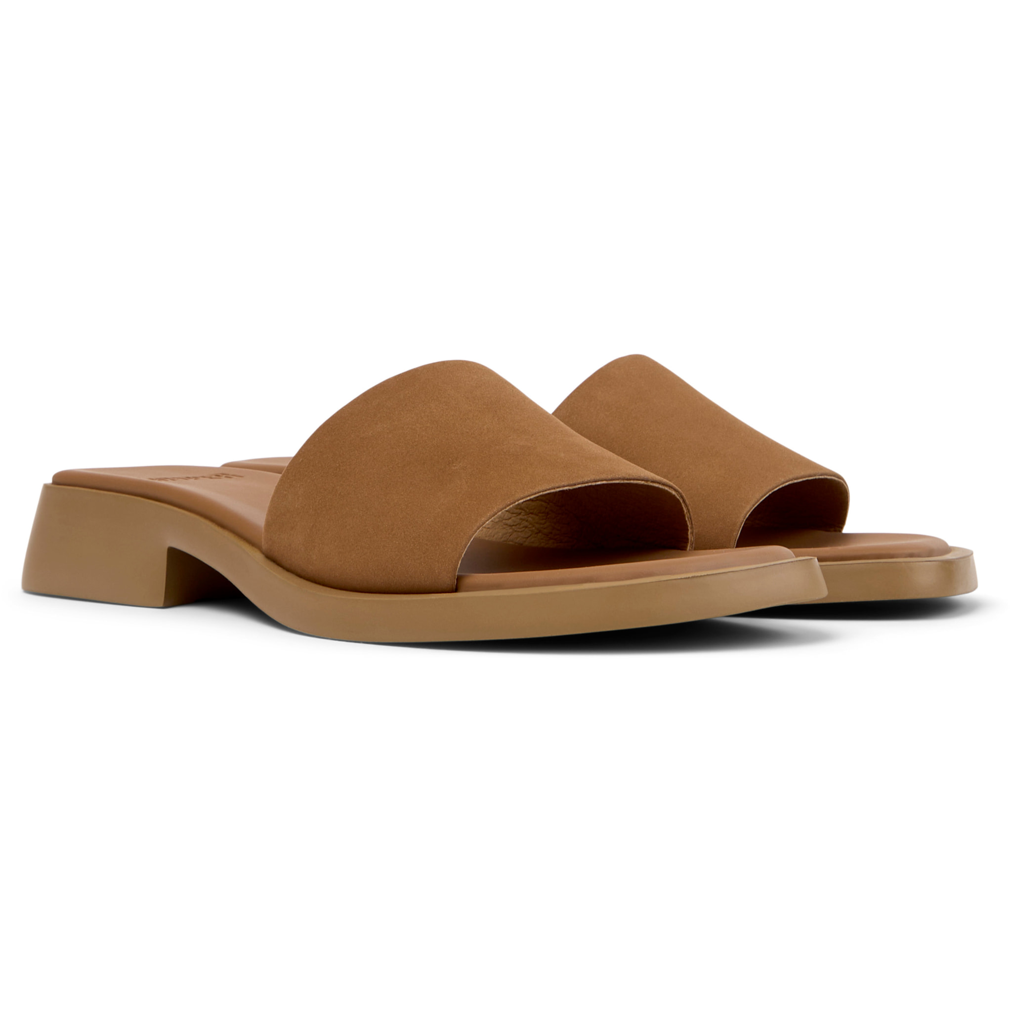 Sandalias - CAMPER Dana - Marron - Cuero nobuk