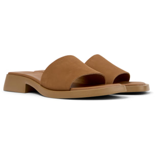 Sandalias - CAMPER Dana - Marron - Cuero nobuk