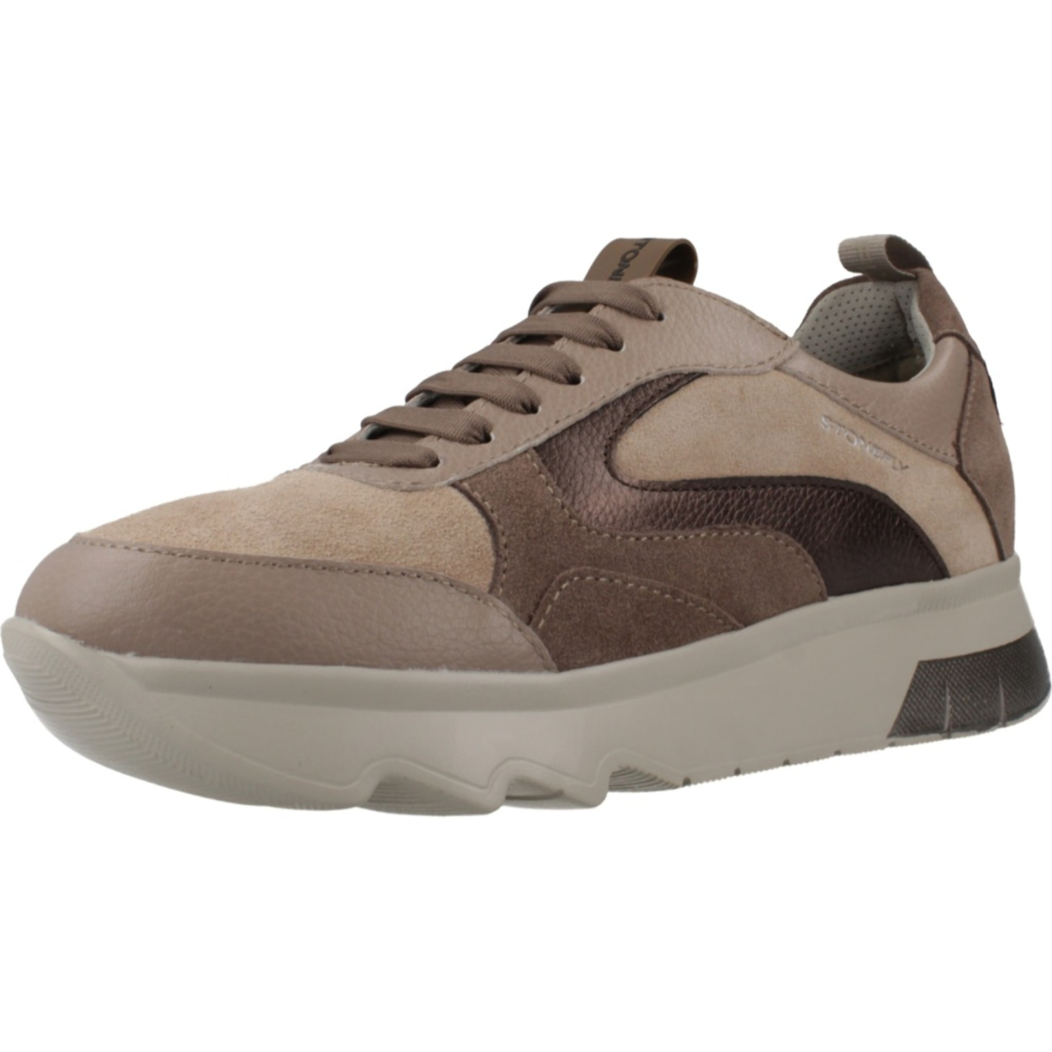 Sneakers de  Mujer de la marca STONEFLY  modelo SPOCK 43 VELOUR/NAPPA LTH Brown