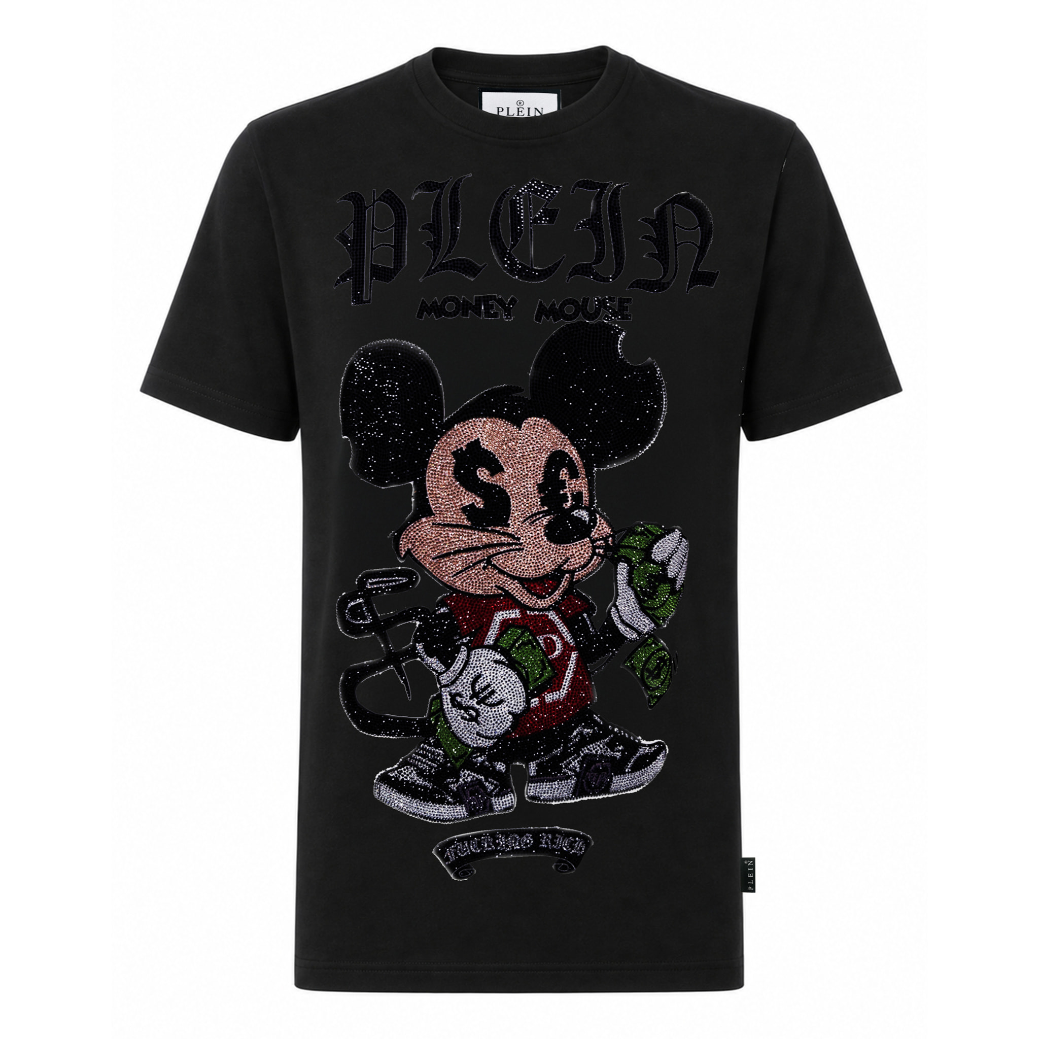 PHILIPP PLEIN T-shirt girocollo a maniche corte MONEY