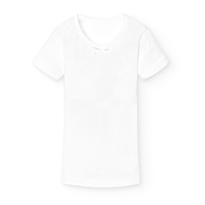 Cubre Niña M/C 1X1 Blanco Talla 10