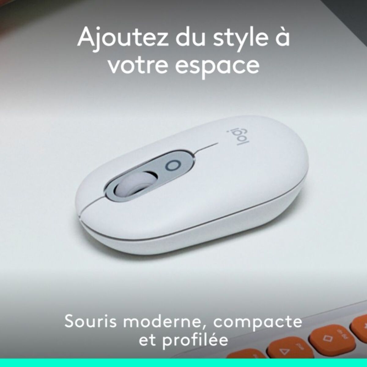 Souris sans fil LOGITECH POP Mouse Blanche