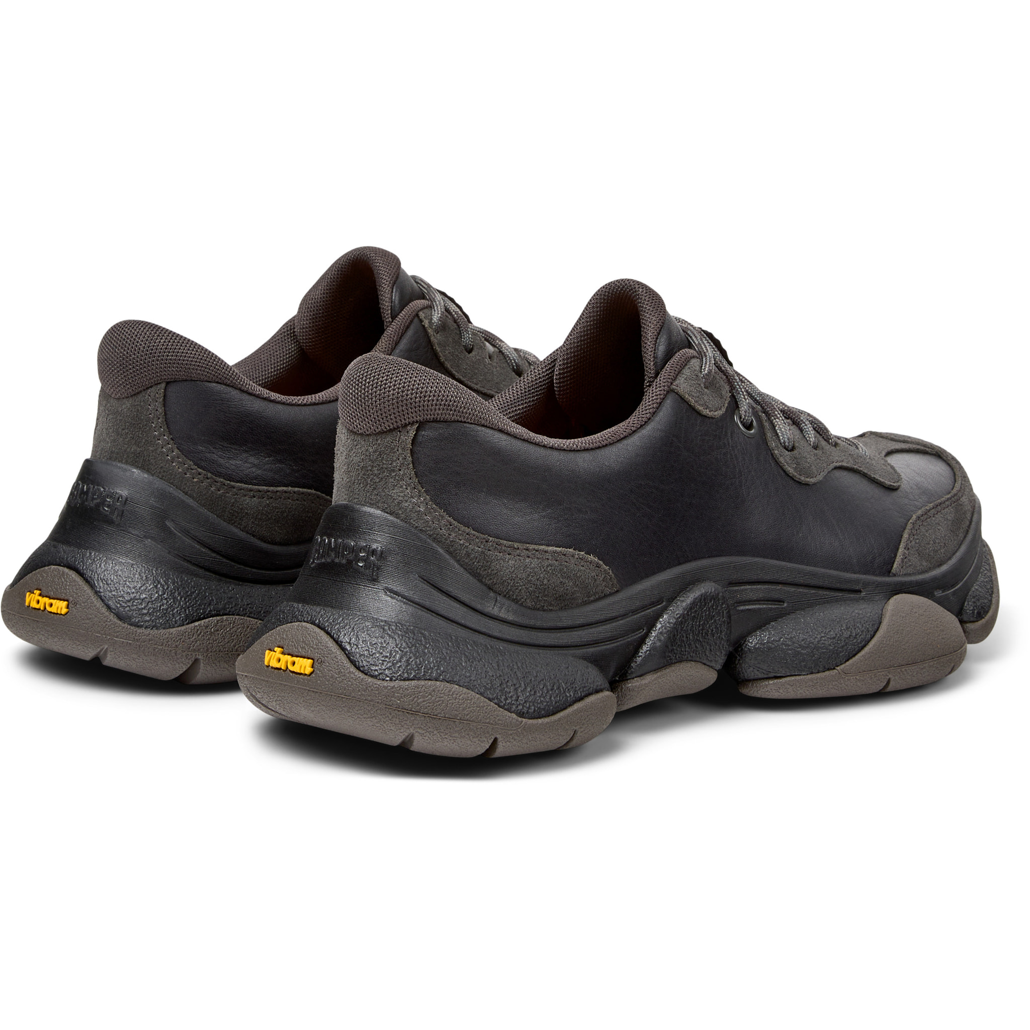Zapatillas - CAMPER Karst 2 - Negro - Cuero liso