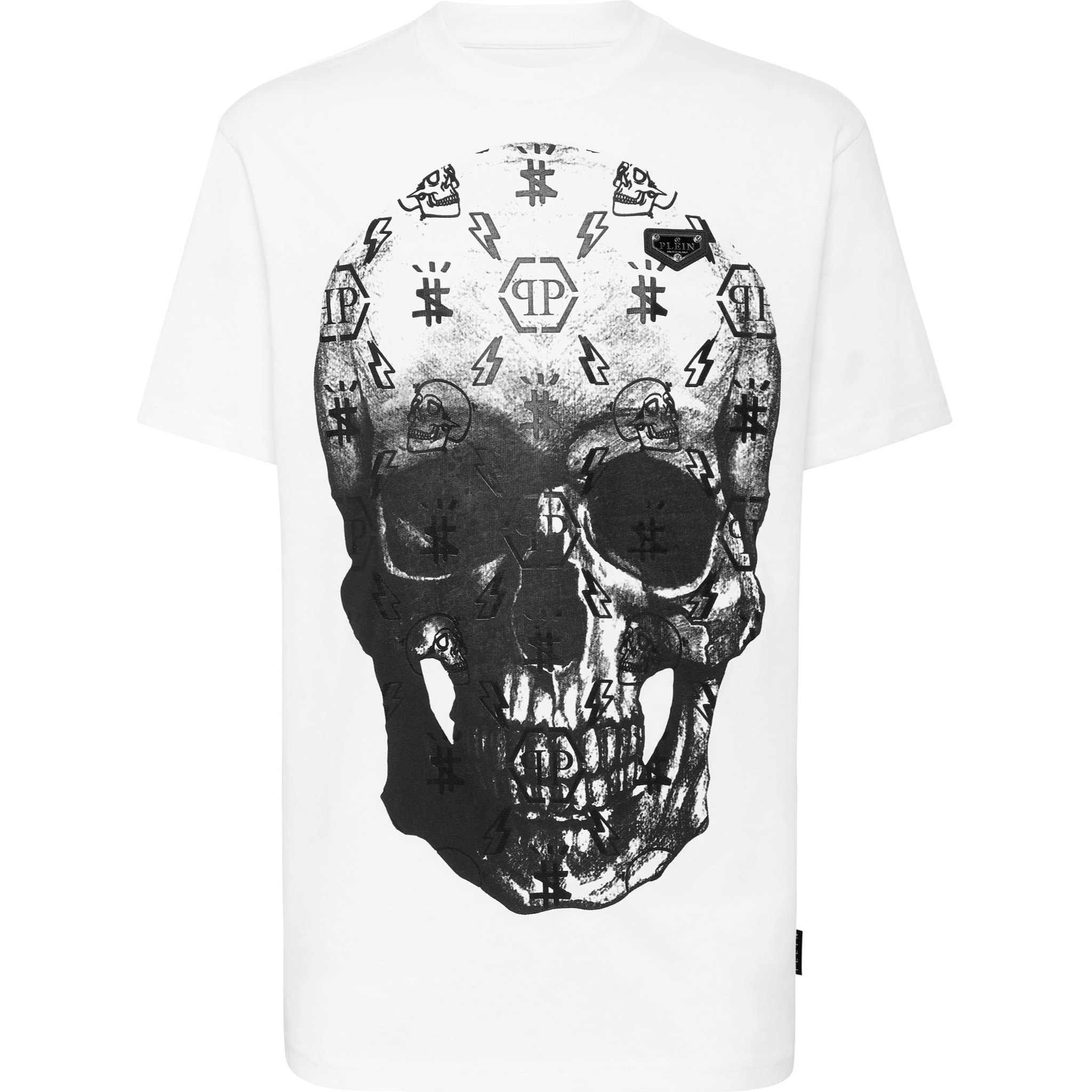 PHILIPP PLEIN Camiseta Cuello Redondo SKULL