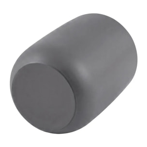 Gobelet de salle de bain ZAC en polyrésine – Gris charbon mat – Ø 8 cm x H 10,5 cm