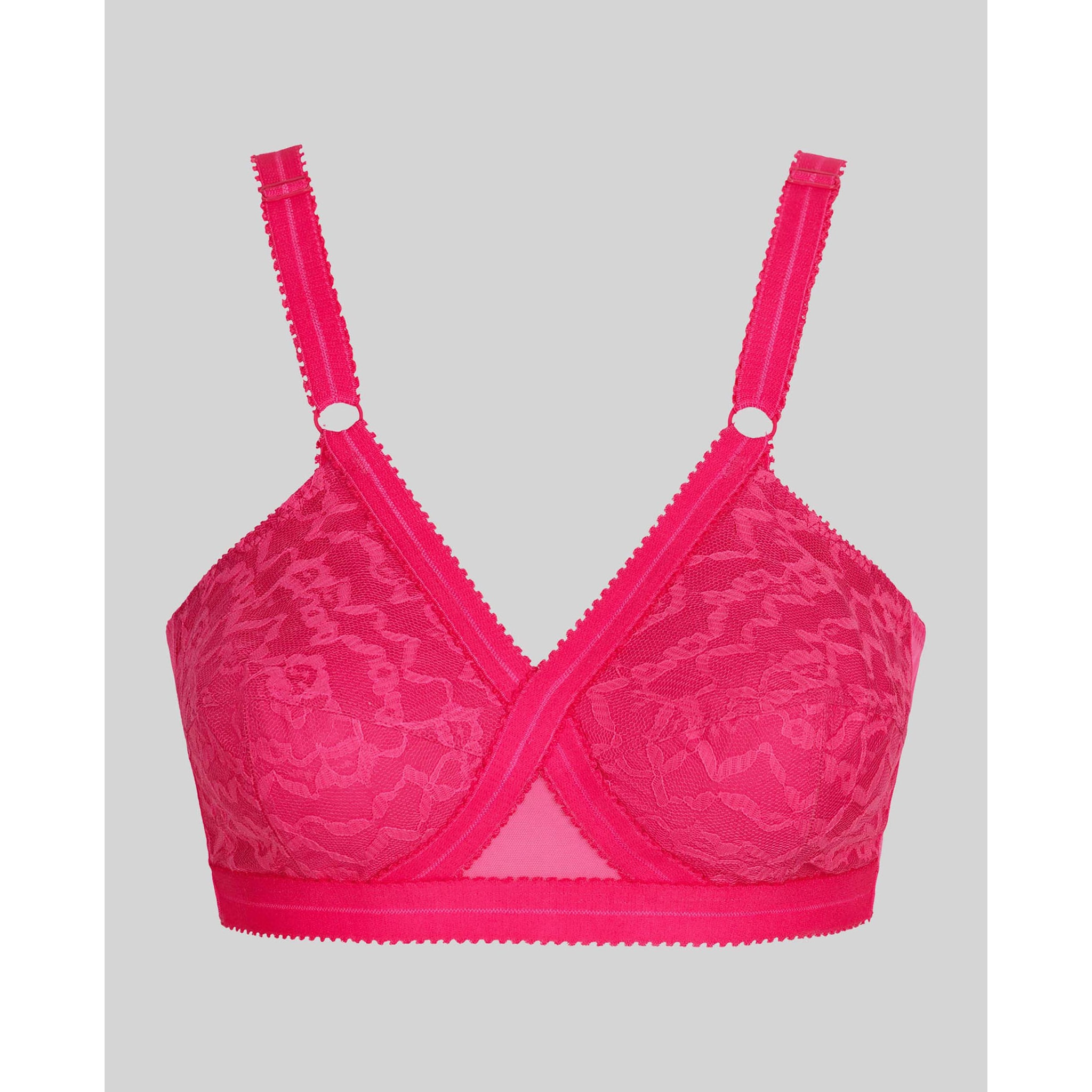 Sujetador sin aros cruzado mágico 556