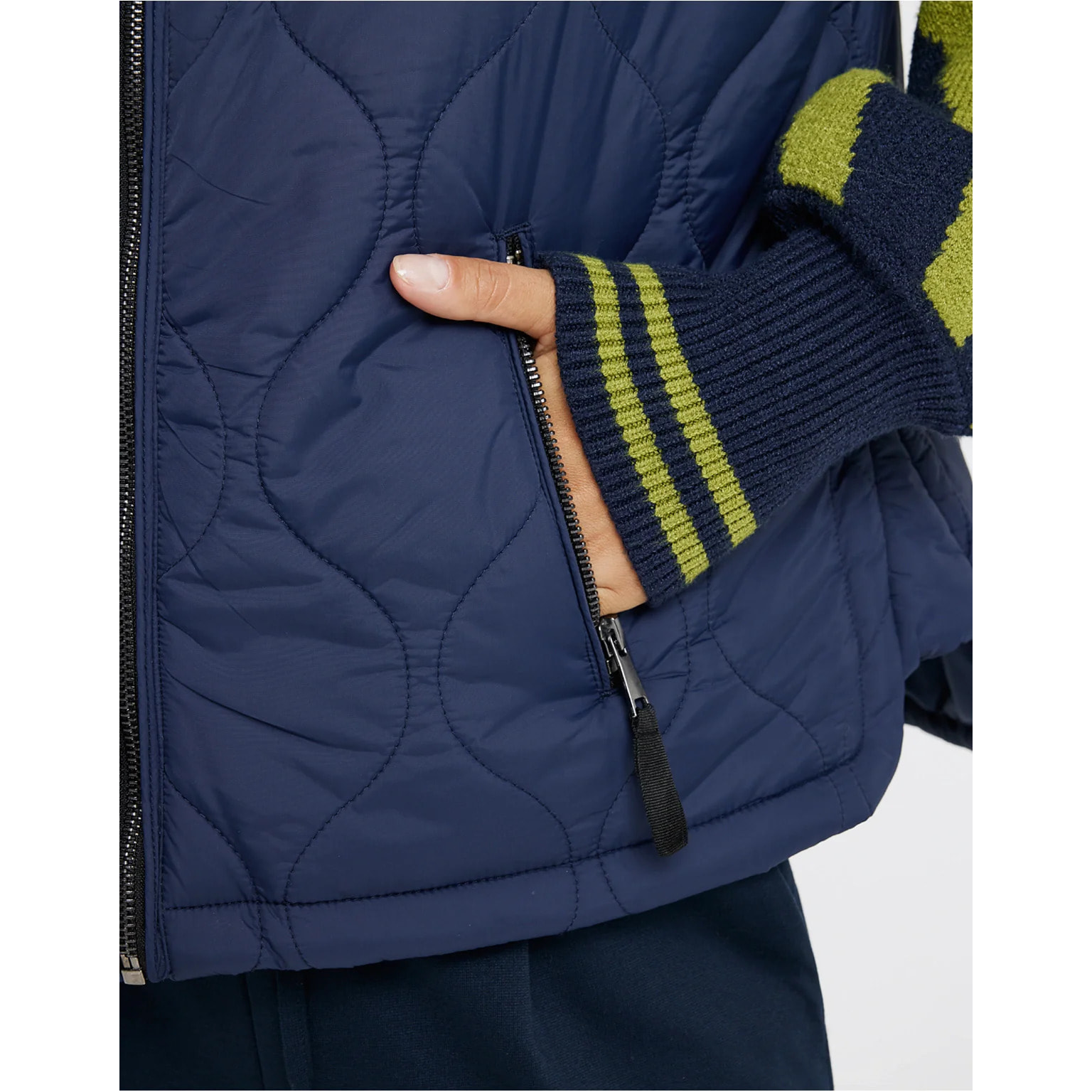 Chaleco Azul Marino Acolchado - Jantersin