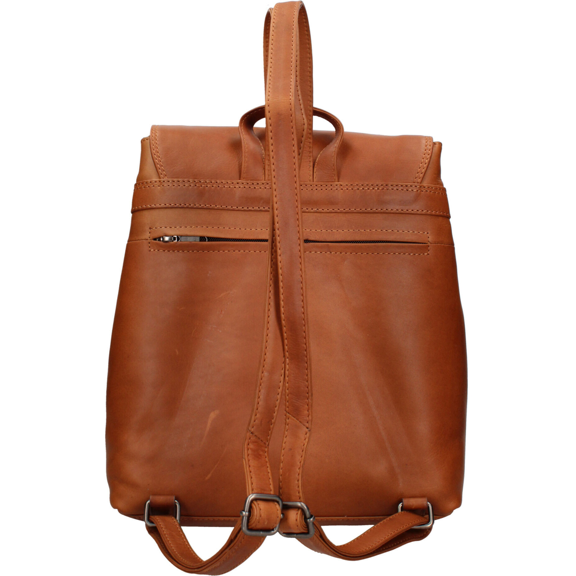 Zaino  da uomo In Vera pelle Made in Italy 27x30x12 cm