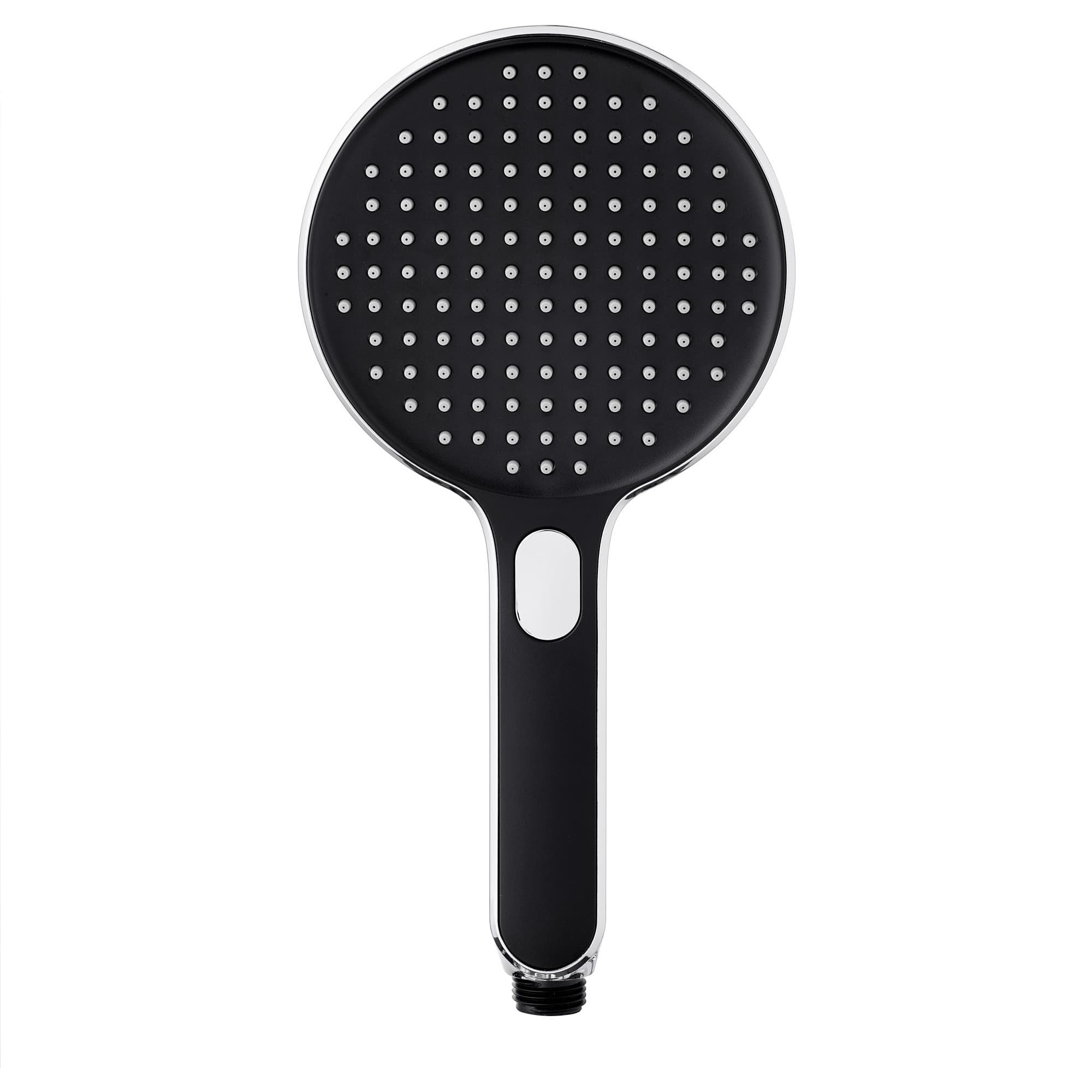 Pomme de douche SAT noir/chrome (SATBSRS33C)