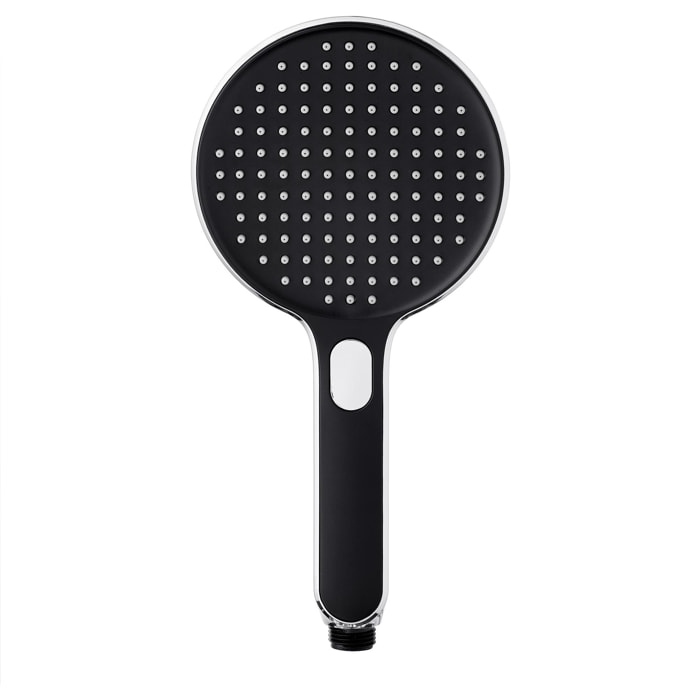 Pomme de douche SAT noir/chrome (SATBSRS33C)