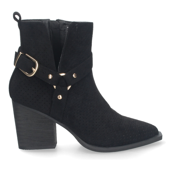 Botines de Mujer con Tacón Campero Elegantes
