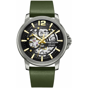 Reloj Kenneth Cole KCWGE2220501 Hombre Analogico Automatico con Correa de Cuero