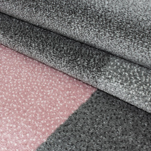 Tapis salon et chambre tissé motif géométrique HIME
