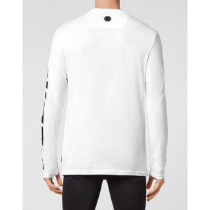 PHILIPP PLEIN Camiseta de cuello redondo y manga larga