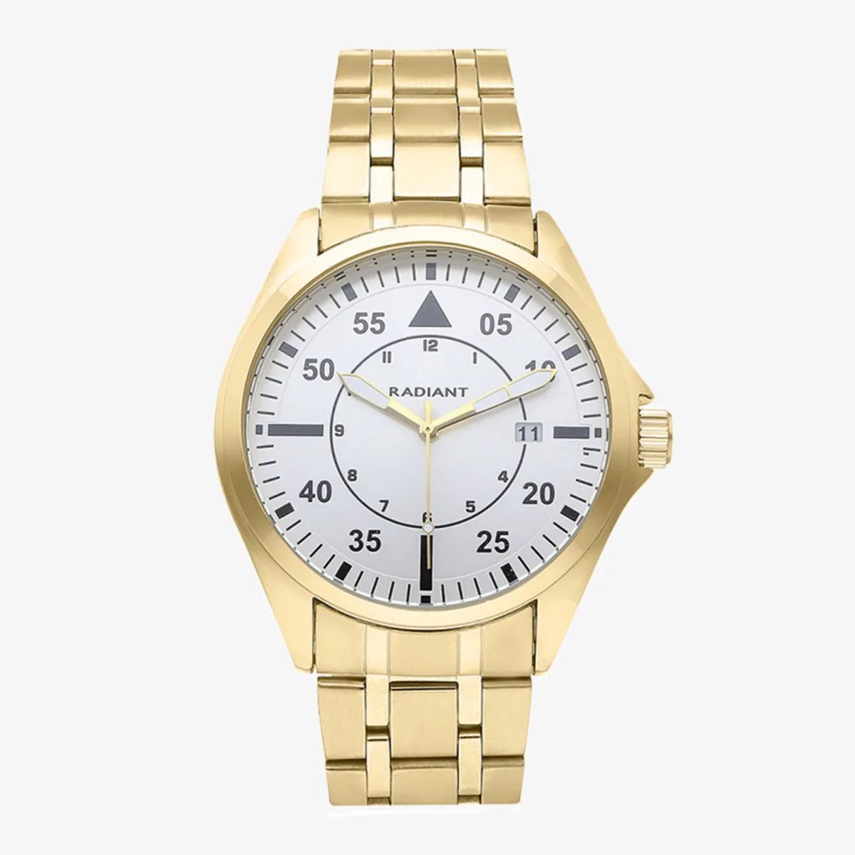 Reloj Radiant RA665202 Hombre Analogico Cuarzo con Correa de Acero inoxidable