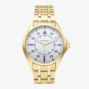 Reloj Radiant RA665202 Hombre Analogico Cuarzo con Correa de Acero inoxidable