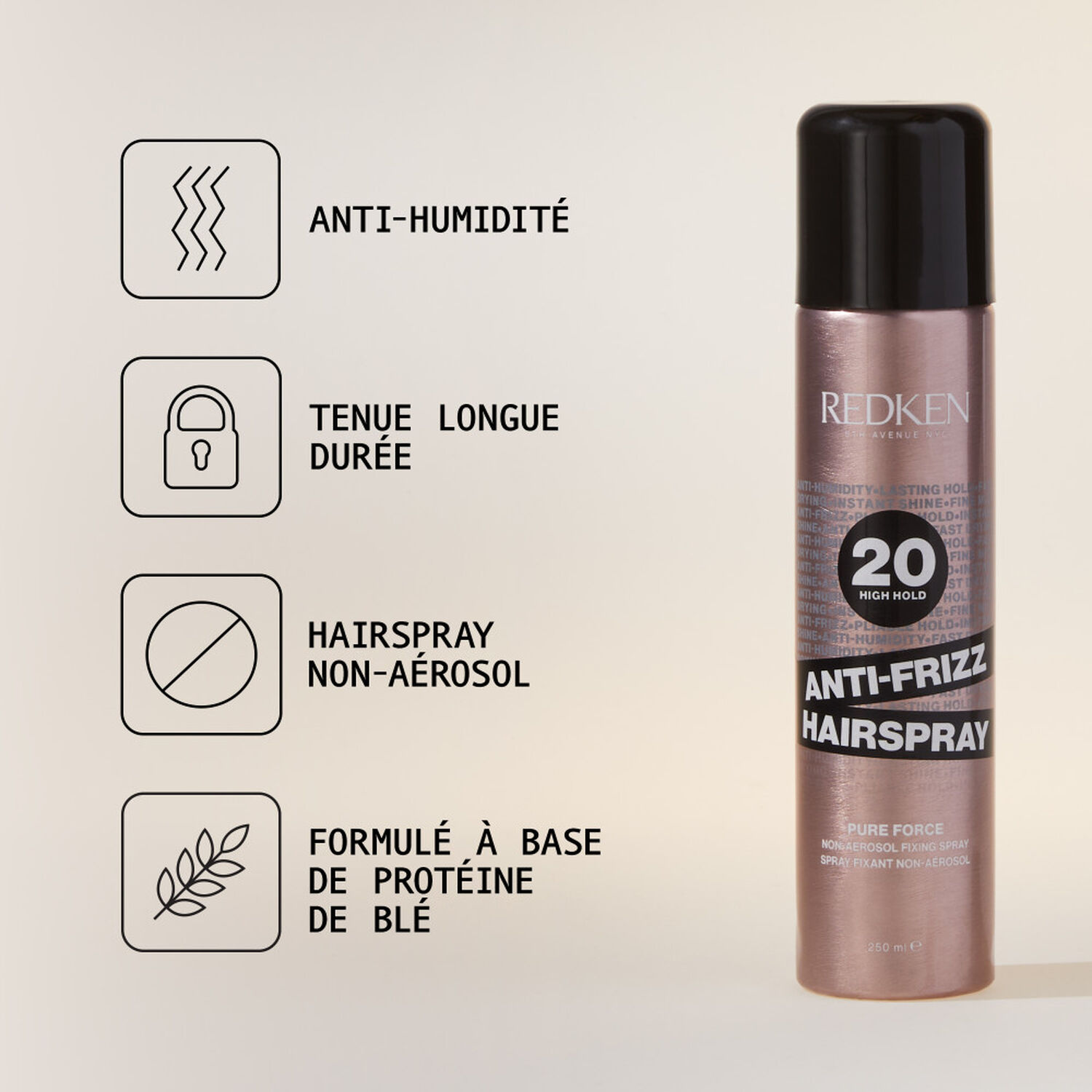 Styling Hair Spray - Spray Anti-Frisottis 250 ml