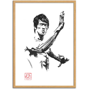 Affiche - Bruce Lee - Pechane Sumie