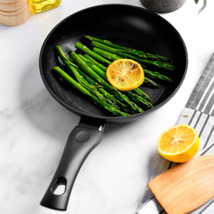 Sartén en aluminio forjado color negro