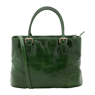 Borsa a tracolla da donna - Modello False - 100% pelle - 28.0 x 43.0 x 16.0 cm