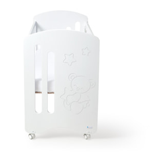 Cuna Lovely Premium Blanca+Kid Colecho