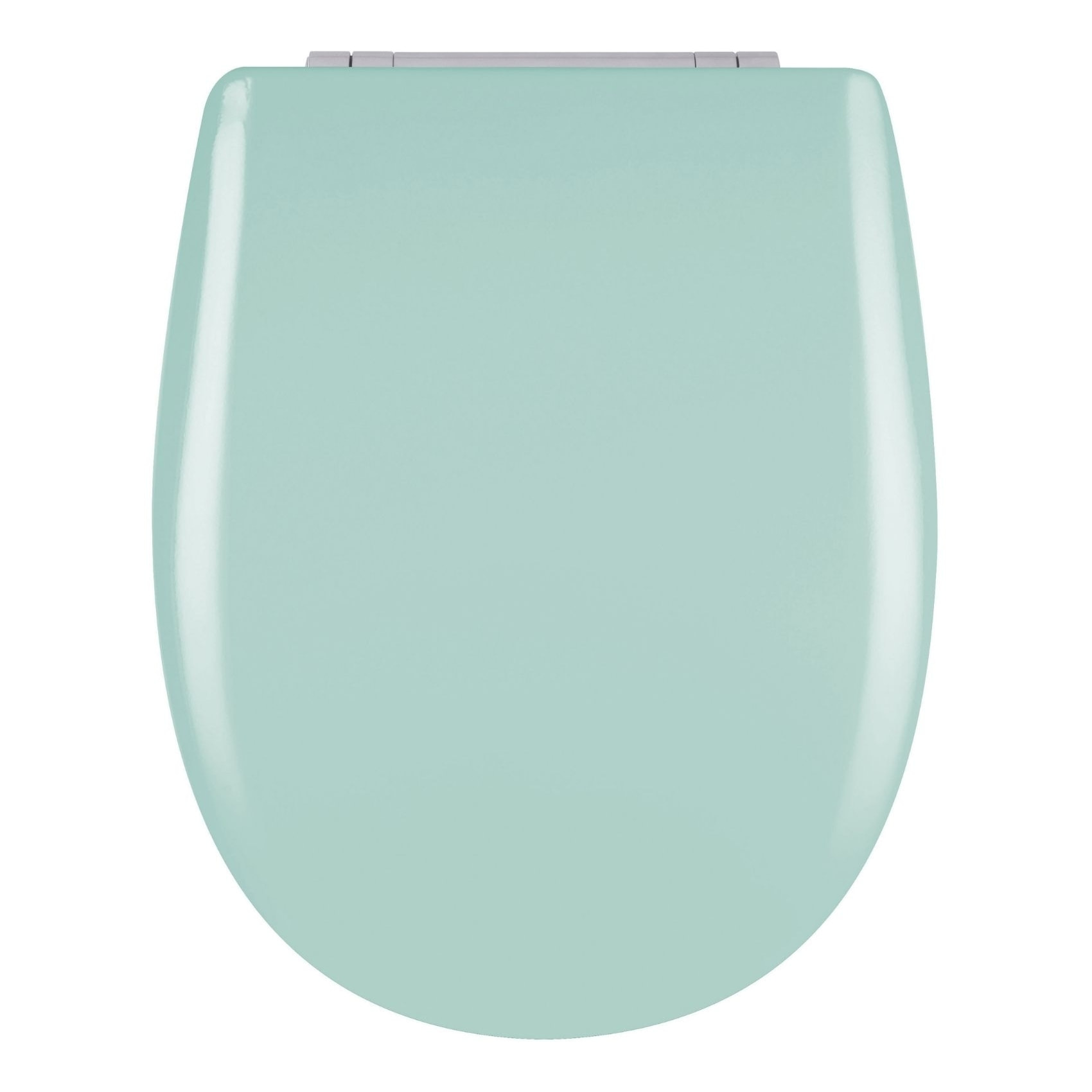 Abattant easy clip avec descente manuelle uni - Turquoise