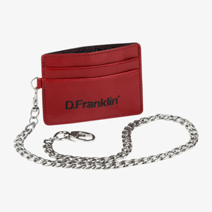 Red Chain Cardholder