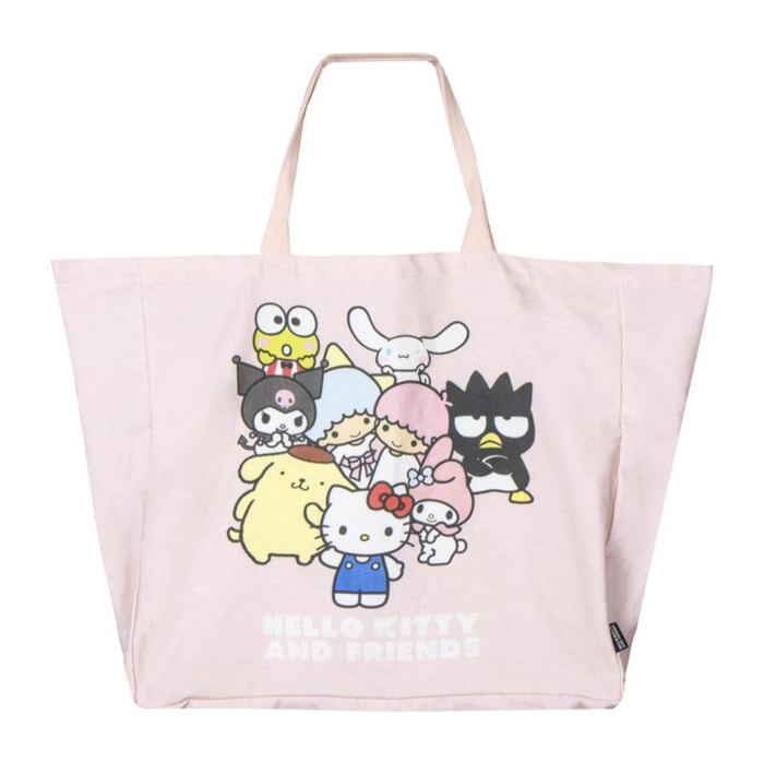 Bolsa Shopping Hello Kitty & Friends - Color Rosa