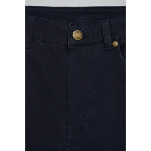 Pantalón Slim Voss en azul marino con cinco bolsillos