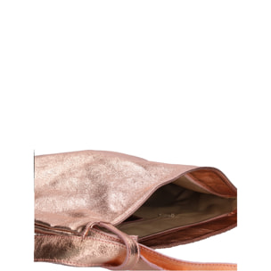 Borsa a mano da donna Made in Italy - Modello Edera Elite - 100% pelle - 37.0 x 37.0 x 9.0 cm