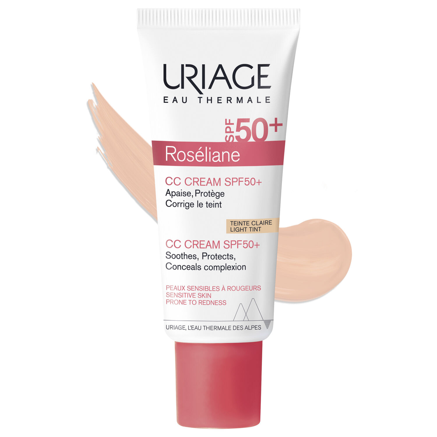 TOLEDERM - CC Cream Soin teinté anti-rougeurs SPF50+ 40ml