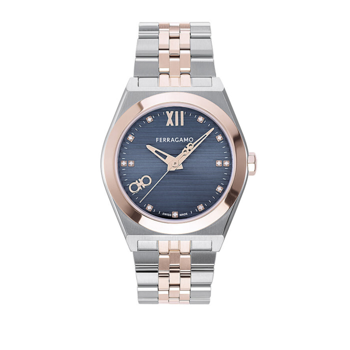 Ferragamo Reloj Analógico De Cuarzo Ki-Vega