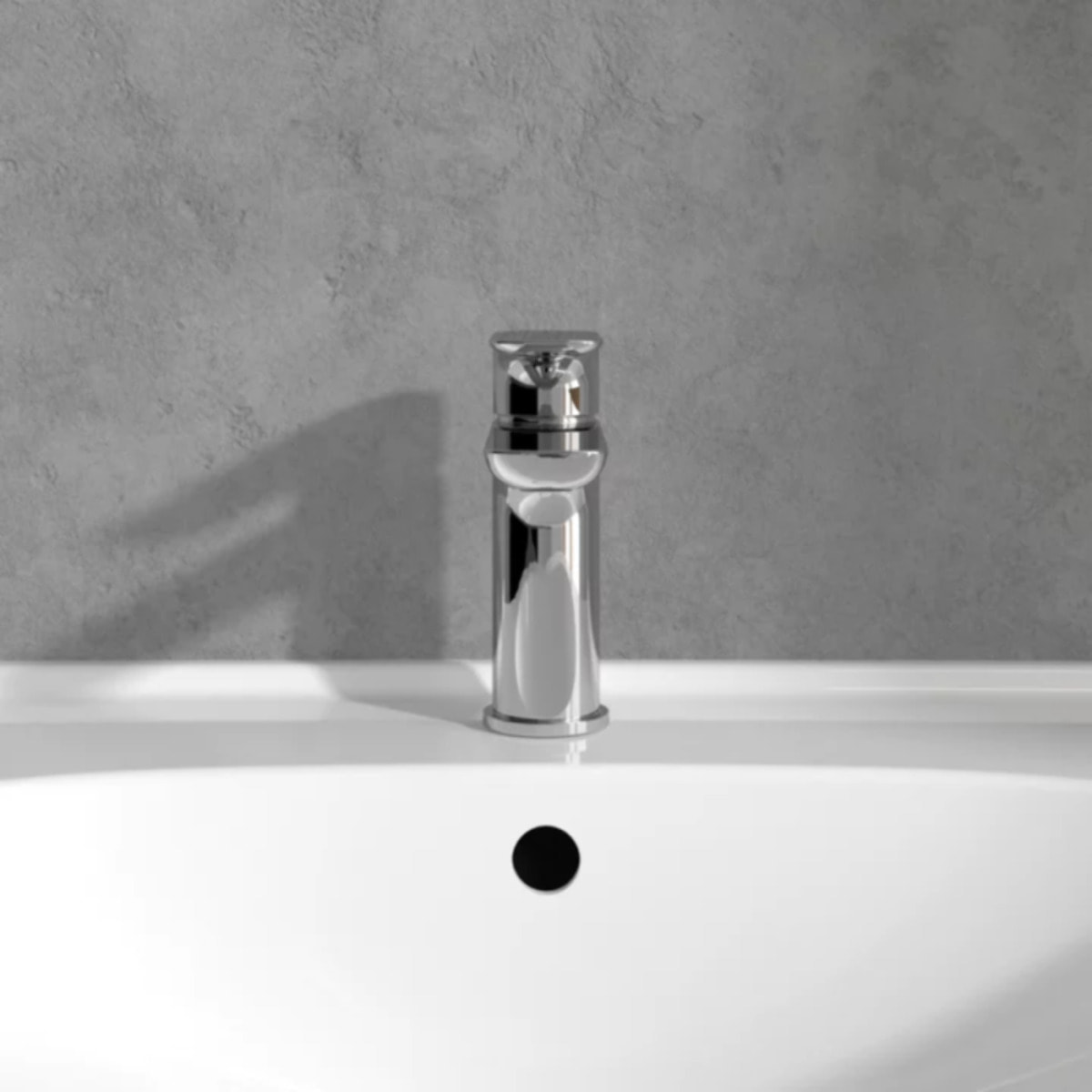Mitigeur lavabo O.novo sans tirette chrome
