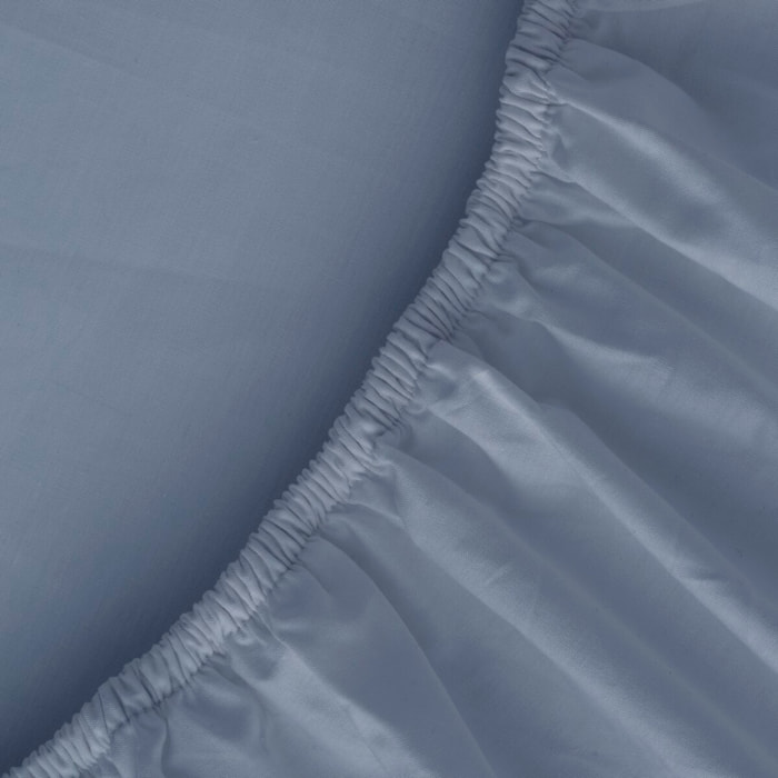 Drap-housse bleu