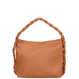 Borsa a spalla da donna - Modello Umbria - Vera pelle - 31.0 x 26.0 x 12.0 cm