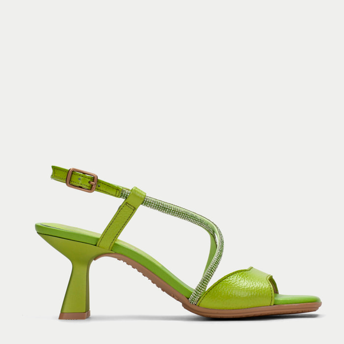 Sandalia Tacon Danielle Kiwi 6 cm