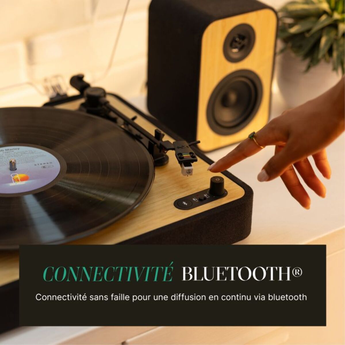 Platine vinyle MARLEY Revolution