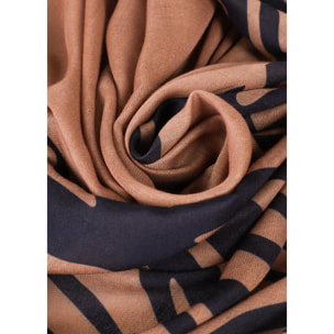 Foulard Stampa Zebra e Tinta Unita