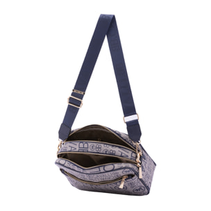 Borsa a tracolla  da donna ecopelle Prodotto Vegano 18x28x11 cm