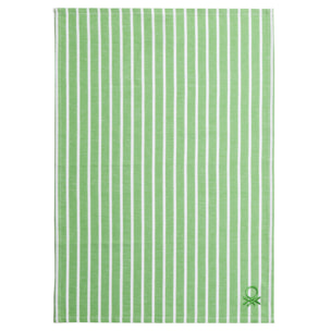 Set 3pcs servilleta y paño cocina, verde, United colors of Benetton