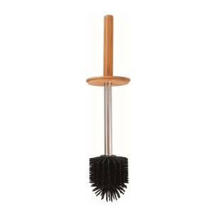 Set Poubelle à pédale 3L & Brosse Wc ADONIS Noir Spirella