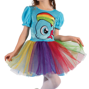 Principessa Unicorno Costume Travestimento Carnevale Bambina