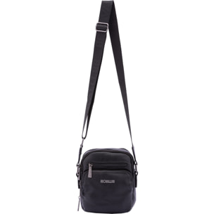 Borsa a tracolla da uomo - Modello False - Ecopelle - 18.0 x 15.0 x 9.0 cm