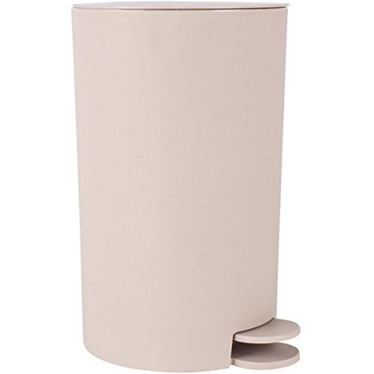 Cubo de basura con pedal Osaki 3 litros en color marron claro