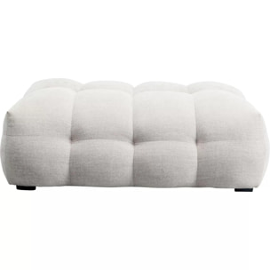 Repose-pieds Salamanca 125x82cm crème Kare Design