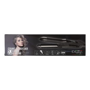 Ceramic Curved Straightener & Curling