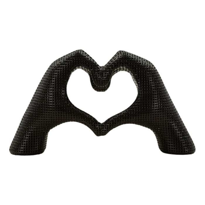SCULTURA LOVER BLACK CM 25X7,5X13,5