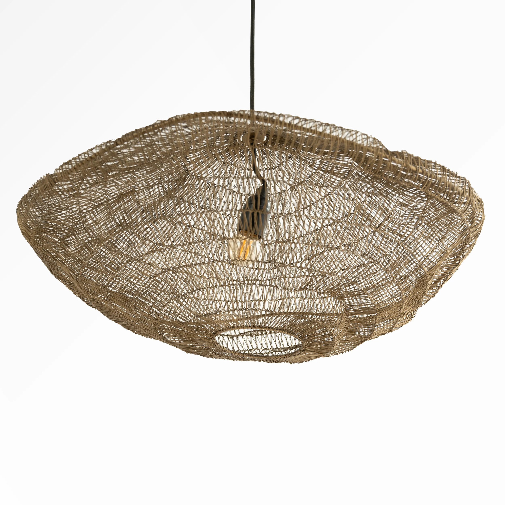 Suspension en métal doré 61 cm - Ramo